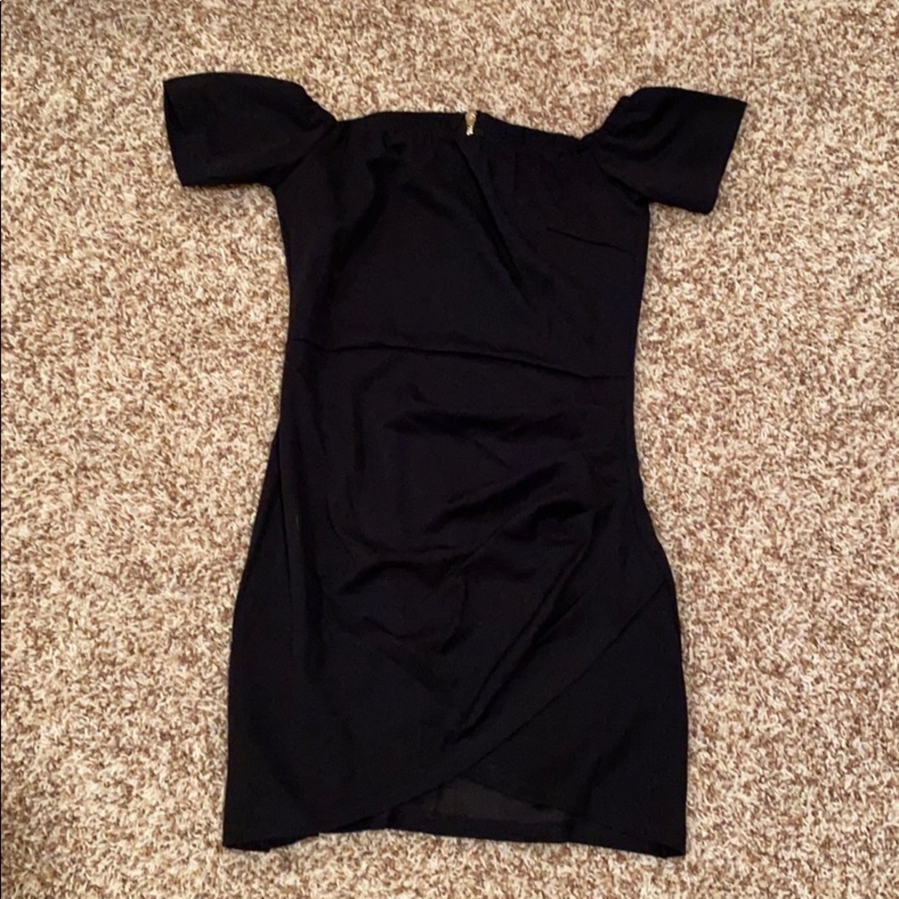 black dress